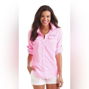 Vineyard Vines Harbor Performance Shirt - size 12